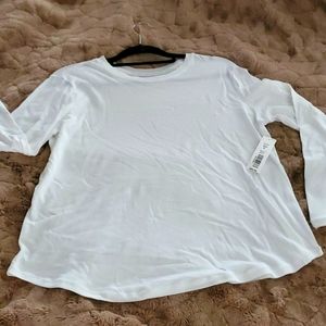 White LS T-Shirt